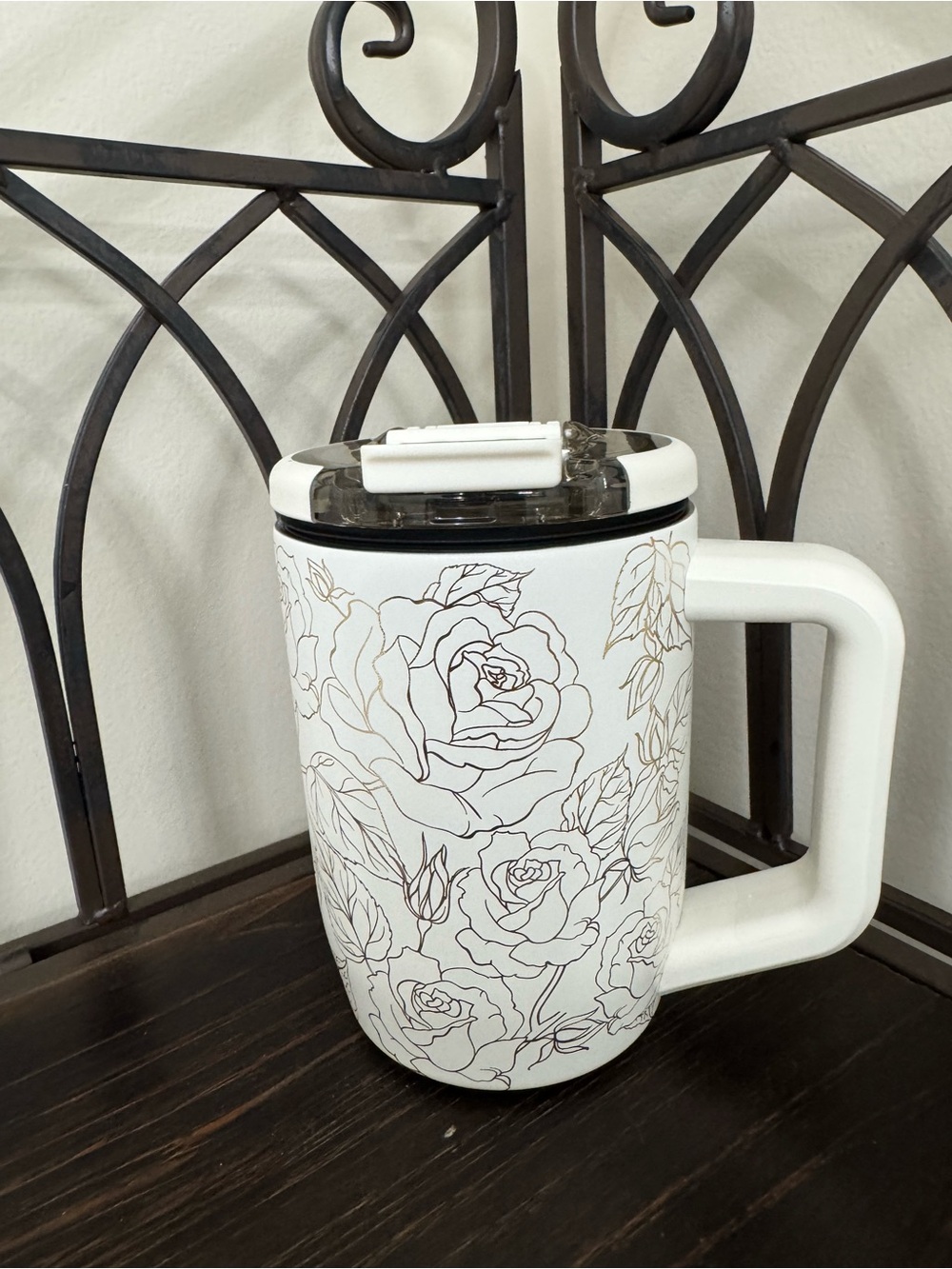 Brumate Enchanted Rose MUV 15oz Insulated Travel Mug with Handle